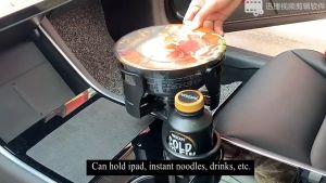 Cup Holder Expander for Car: 2 in 1 Car Cup Holder Extender 360° Rotating All Purpose Car Cup with Adjustable Base Suitable for Large Water Cups and Drinks