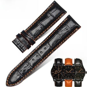 SOALFANEY | Mido Genuine Leather Watch Band For Men Original Orange Color 22mm23mm Compatible With Mido Watch Models Durable Plain Interface