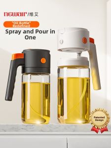Misting and Pouring Oil Dispenser Glass Bottle