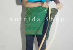 Kain Sarung Songket Palembang & Rumpak Songket Pengait Tali