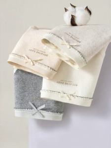 MiiOW | Antibacterial Long-crotch Sweet Bow Cotton Underwear