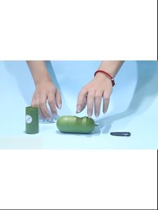 1 ม้วนถุงเซ่อสูงสุนัขหนาถุงห้องน้ำย่อยสลายได้ สำหรับอุปกรณ์สัตว์เลี้ยง