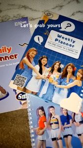 Planner Spiral A5 Daily Weekly Monthly Planner Aesthetic Work/Jurnal Book/Planner Cute murah