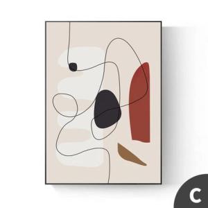 Abstract Decorative Mural