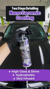 Two Steps Detailing Nano Ceramic Coating 500ml SiO2 Infused Ultra Hydrophobic Coating Polishing Paint Showroom Shine Rapid Ceramic Paint Sealant Spray