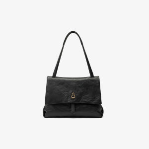 bampo | First Layer Leather Large Capacity Shoulder Bag