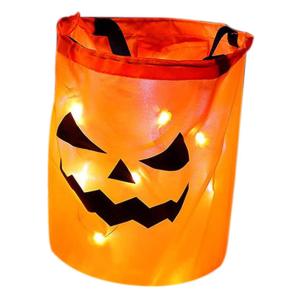 Halloween Glowing Candy Bag Pumpkin Bags Trick Or Treat Bags