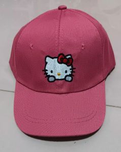 T.I - Topi Bisbol Anak Sanrio HK Kitty Cap Baseball Hat Import