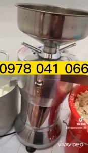 Máy xay vắt đậu nành liên hoàn tách bã công nghiệp 1500W