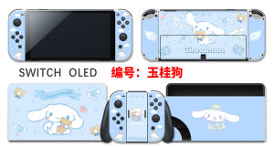 Nintendo Switch Sticker NS Film OLED Sanrio Protect Shell Cinnamon Dog Cat Paw Pain Patch Kuromi DS/3DS Dedicated Accessories