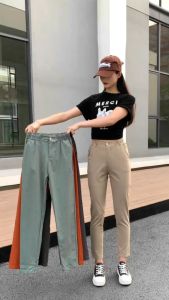 Candy Pants Plain for women office Wearing Strechable good quality made in china