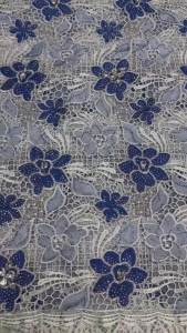 Châu Phi Vải Ren Hòa Tan Trong Nước Nigeria Dây Guipure Cho Đầm Nữ Cưới Chất Lượng Cao 5 Thước Bán Buôn