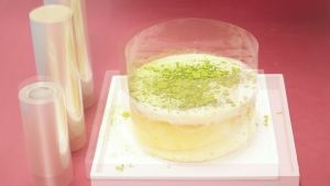 Cake Collar Plastic Cake Kitchen Clear Film Collar Transparent DIY Cake Collar Transparent Mousse Cake Sheets Surrounding Edge Clear Cake Strips for Baking