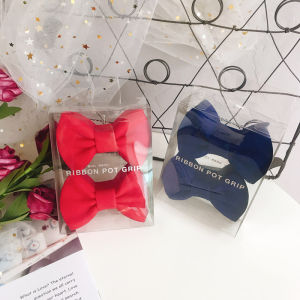 Khăn Tay Chống Bỏng Bằng Silicon Chịu Nhiệt Độ Cao Hình Bướm Khăn Tay Chống Trượt Cách Nhiệt Cho Nồi Và Dụng Cụ Nhà Bếp