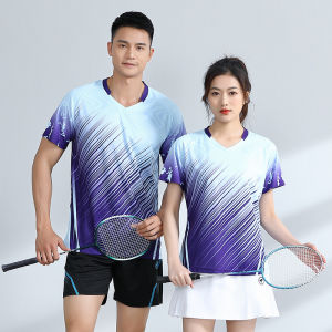 Womens Lightweight Tennis Shirt Badminton T Shirt Table Tennis Jerseys Gym Clothes Dry Fit Match Volleyball Clothing Sportswear Uniform B205