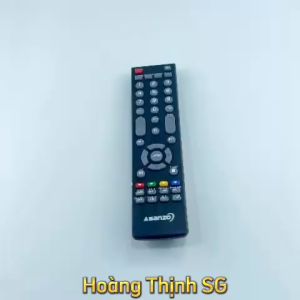 Remote điều khiển tivi Asanzo Smart Phẳng điều khiển TV Asanzo - Tặng kèm pin