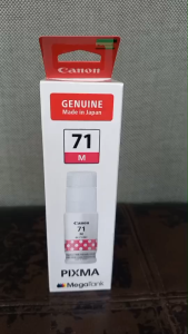 Canon GI-71M น้ําหมึกพิมพ์แบบขวด สีม่วงแดง PIXMA G1020 Canon PIXMA G2020 G3020 /2060/3020/3060