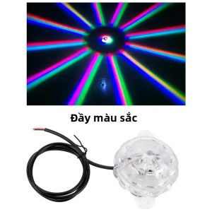 Đèn LED Khung Xe Máy Đa Năng 12V Đèn Nhấp Nháy RGB Đèn Trang Trí Tạo Không Khí Cho Xe Máy