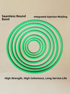 Seamless round Polyurethane PU Belt One-Piece Molding O-Type Rough Surface Conveyor Belt Circular Anti-Slip Ring Shape Transport Belt