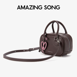 Compact High-End Boston Bag Small