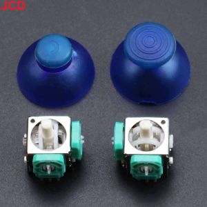 4 In 1 Left And Right 3D Analog Joystick +Thumbcap Buttons For Nintend GameCube For NGC GC Controller Repair Replacement Parts