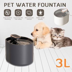 3L Pet Water Dispenser Cat Dog Water Fountain Electric Automatic Water Feeder Drinking Bowl Minuman Kucing