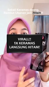 [PROMO SPESIAL] Aestika Shampo Penghitam Rambut 1x Keramas - Hair Coloring Shampoo Penghitam Uban BPOM