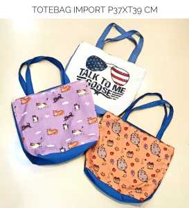 IstanaTasIndah Totebag Kanvas Import Printing Lucu
