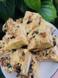 (250GR) BÁNH BÔNG TUYẾT TRỨNG MUỐI ( TRỨNG MUỐI CHÀ BÔNG NHÀ LÀM COOKIES…) LÀ MỘT MÓN ĂN VẶT DÀNH CHO MỌI LỨA TUỔI CỰC KỲ THƠM NGON VÀ TỐT CHO SỨC KHOẺ shop mebenbull2229 mebenbull