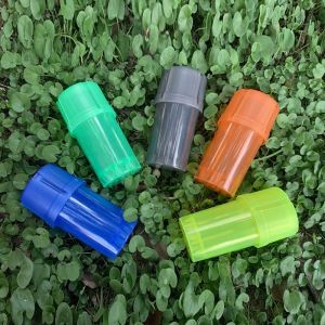 [พร้อม!ใหม่!]42ซม. 3ชั้นน้ำหนักเบาสะดวกเครื่องบดสมุนไพรพลาสติกเครื่องบดมือสมุนไพร Muller