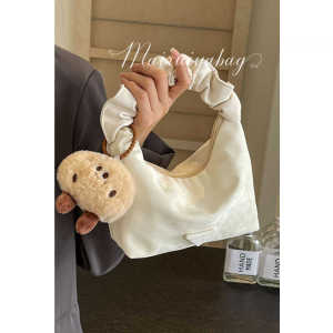 กระเป๋าสะพายข้างผู้หญิงทรงถังสไตล์เกาหลี หนัง PU ทรงอ่อน สีสันสดใส กระเป๋าสะพายข้างแบบสะพายข้างสำหรับเดินทางในฤดูใบไม้ผลิและฤดูร้อน