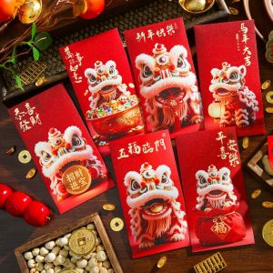 ภาพม้าน่ารักทรงซองจดหมายสีแดงอวยพรปีใหม่เทพเจ้าแห่งความมั่งคั่งส่วนตัวกระเป๋าสีแดงปีม้า2026มีโชคด้านการเงินเทศกาลฤดูใบไม้ผลิ Hongbao Angpao