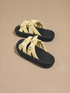 Josiny | Soft Thick Bottom Wearable Slippers
