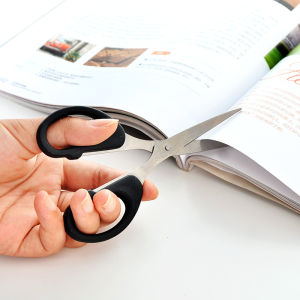 [FREESHIP] Kéo Cắt Văn Phòng phẩm Kéo Cắt Giấy Lưỡi Thép Không Gỉ Đa Năng Cho Học Sinh Sinh Viên