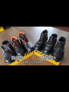 Falimottype)Size 37-46 Mens School Student Safety Shoes Steel Toe Safety Boots Low Cut Anti Smash and Anti Stab Short Boots