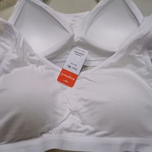 Set 3 Áo lót bra 3 Lỗ Mút Liền Cotton Cao Cấp 28kg Đến 75Kg Học sinh người lớn đều được MarketOnline 026ANG