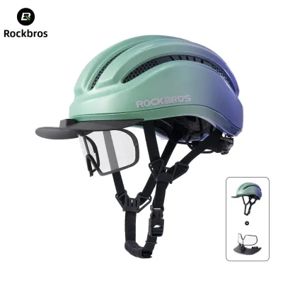 RockBros | Mũ Bảo Hiểm Đạp Xe Có Visor và Nón Che Nắng cho Đi Chơi Đi Làm và Các Loại Xe Đạp