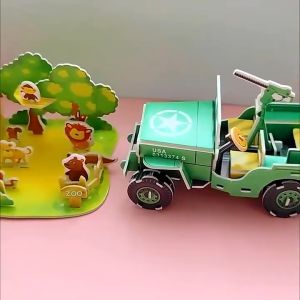 Diy 3D Puzzles Childrens Educational Toys Diy Manual Assembly