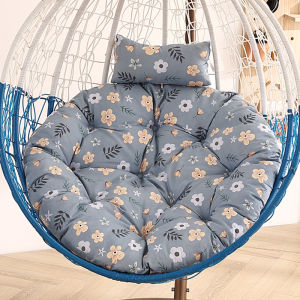 Removable Washable round Simple Modern Hanging Chair Pad Bird Nest Swinging Chair Cushion Hammock Seat Pad Home Decorative Fabric