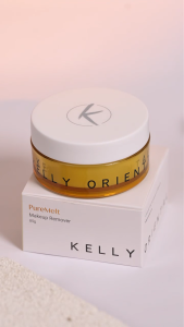 Kelly Oriental PureLight Cleansing Balm (85g) - Refreshing Deep Makeup Remover with Tangerine Peel Oil | Fast Melt & Zero Burden Cleanser for Oily & Normal Skin