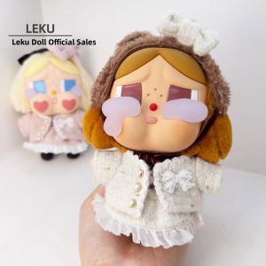 Crybaby Doll Clothes Tearful Fabric Small Fragrance Dolls Porcelain Duckling Toys Bee Crying Design Cotton Plush Doll Outfits