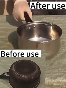 500ml Stain Remover Pot Cleaner Cleaning Spray Kitchen Cleaner Stainless Steel Cleaner Range Hood