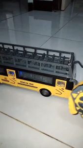 RC City Bus Sightseeing Tour Of City YH4101G RC Transportasi Bus Sekola Dan Bus Tingkat Mainan Edukasi Remote Control School Bus Pintu Bisa Dibuka Pakai Baterai Ada Lampu Dan Musik Murah Bahan Berkualitas Bisa Buat Kado