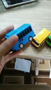 [COD] Mainan Mobil Tayo - Set Bus Tayo Mini Pull Back - Bus Tayo Kecil - Mobil Tayo Set Isi 4