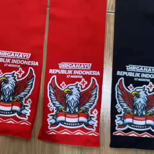 Syal Selendang Agustusan Syal Merah Putih Indonesia