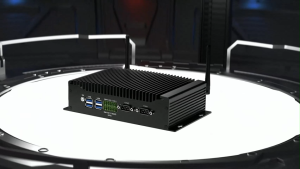 คอมพิวเตอร์ขนาดเล็กไร้พัดลม HYSTOU H6 Fanless Industrial mini PC Dual LAN auto power-on