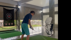 2BROTHER  พรมซ้อมกอล์ฟ พรมซ้อมไดร์ฟกอล์ฟ 120x150 cm 2 ระดับ Golf Hitting MAT พรมตีกอล์ฟ ที่บ้าน