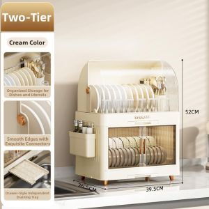 CHIZHIDU | Kitchen Water Draining Storage Shelf