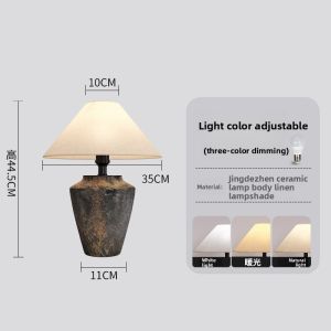 Abotu | Wabi Sabi Ceramic Table Lamp