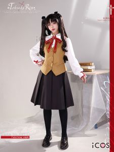 Icos Far Lin Cos Uniform Fgocos Fate Saber School Uniform Cosplay Costume Custom Made Anime Themed Womens Outfit